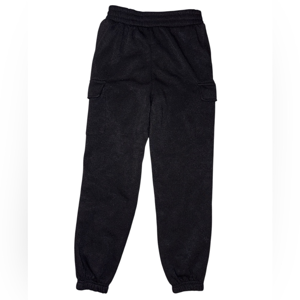 Violet Sky Girls Black Cargo Jogger Pants - Picture 2 of 3